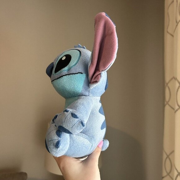 Disney Stitch 11" Just Play Plush Lilo & Stitch Stuffed Animal Plushie Toy Blue - Picture 4 of 7